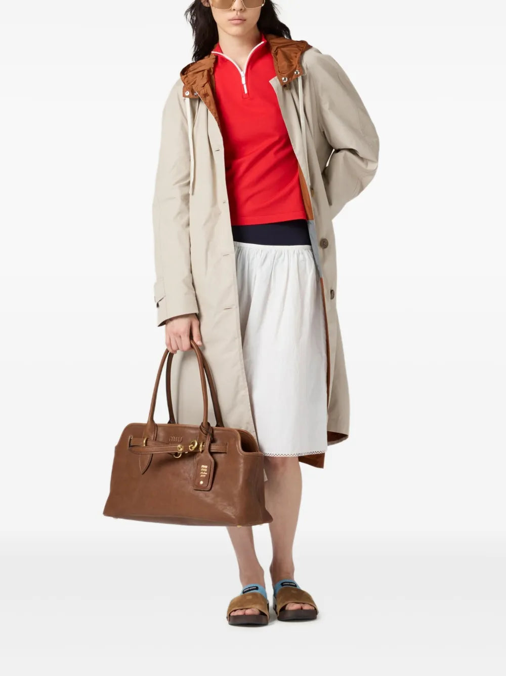 Miu Miu Aventure Shoulder Bag — Same as shown — Size One Size — Side View
