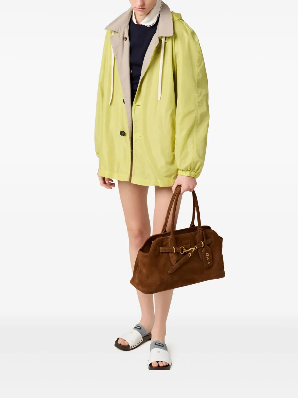 Miu Miu Aventure Shoulder Bag — Same as shown — Size One Size — Back View