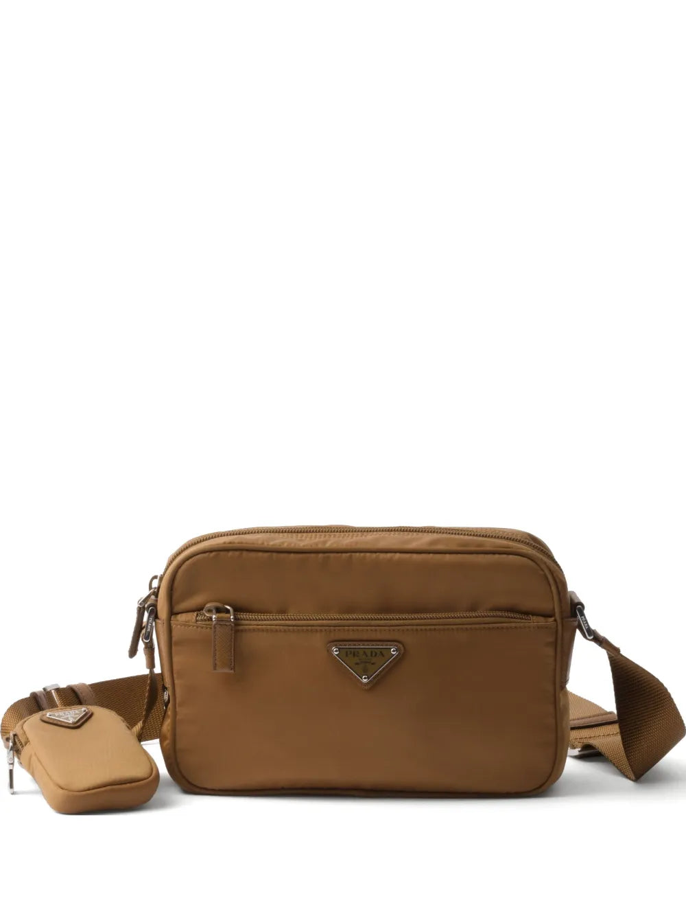 Prada Re Nylon Shoulder Bag — Same as shown — Size One Size — Front View