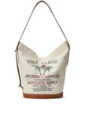 Polo Ralph Lauren Logo Print Shoulder Bag — Same as shown — Size One Size — Front View