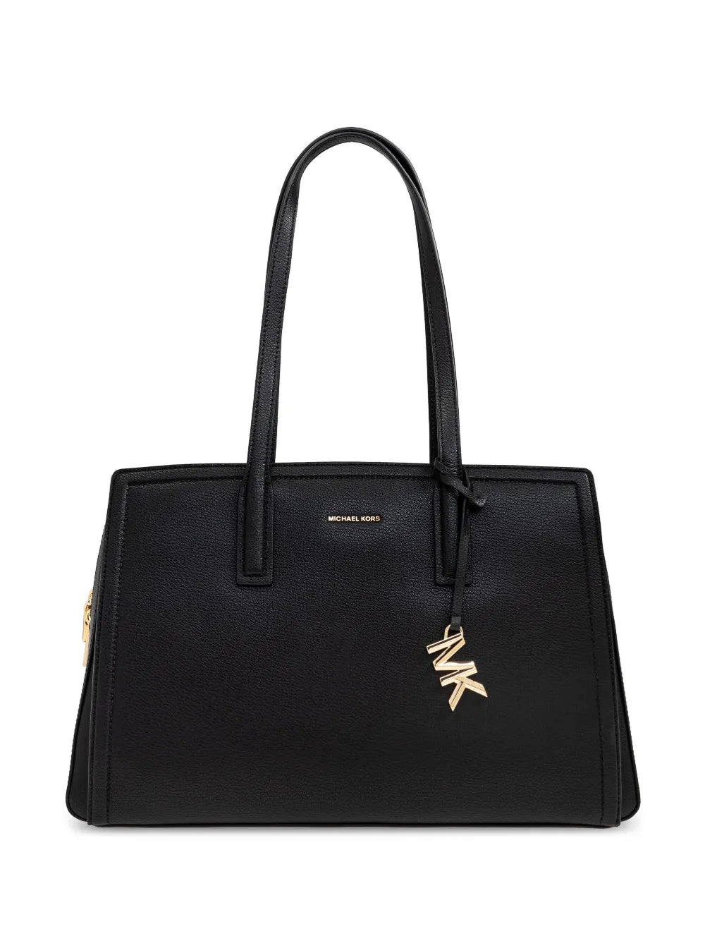 Michael Michael Kors Logo Charm Shoulder Bag — Same as shown — Size One Size — Front View