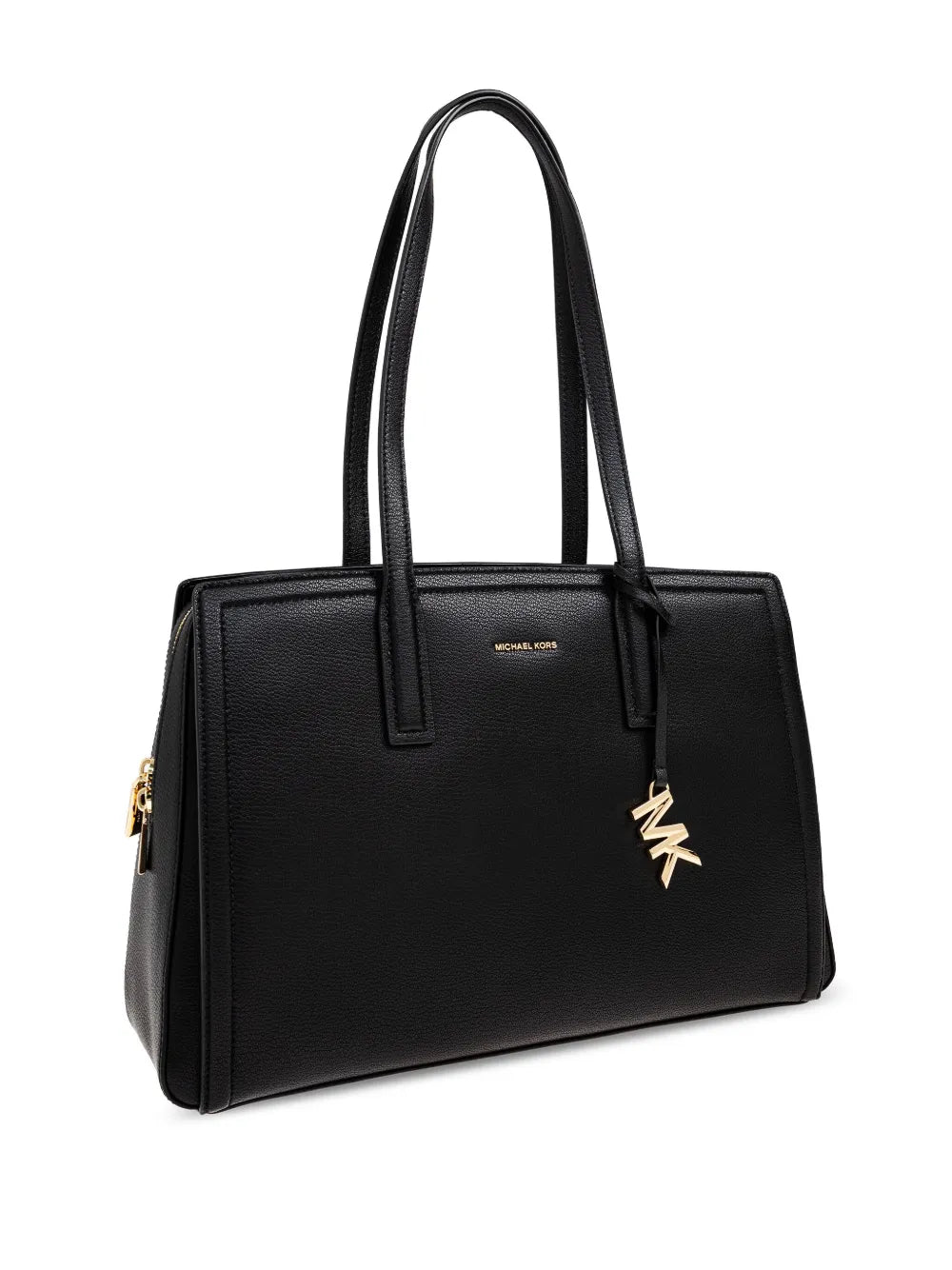 Michael Michael Kors Logo Charm Shoulder Bag — Same as shown — Size One Size — Top View