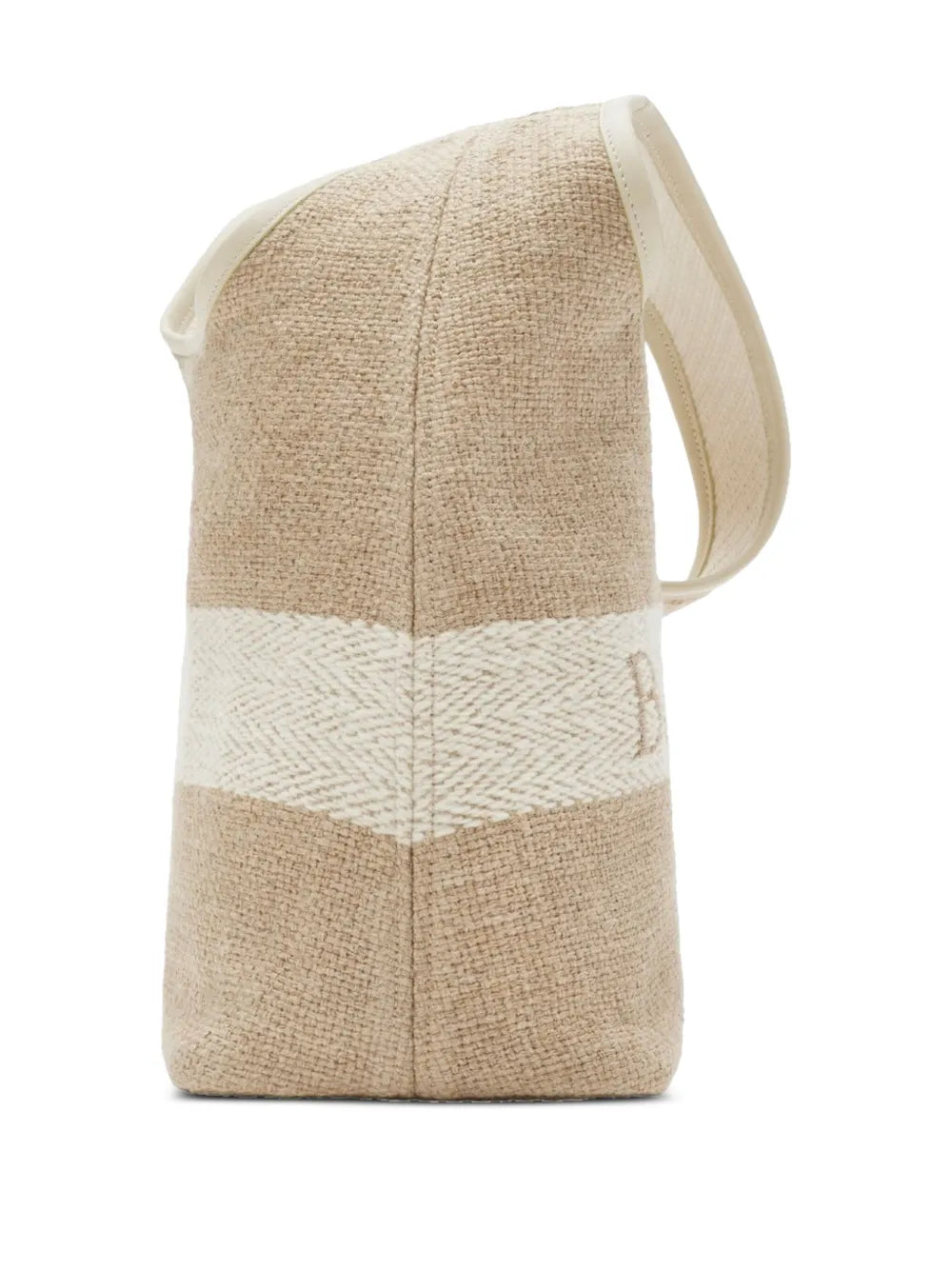 Burberry Small Logo Embellished Canvas Shoulder Bag — Same as shown — Size One Size — Back View