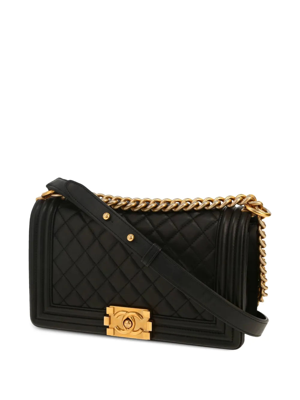 Chanel Pre Owned 2015 Boy Chanel Shoulder Bag — Same as shown — Size One Size — Front View
