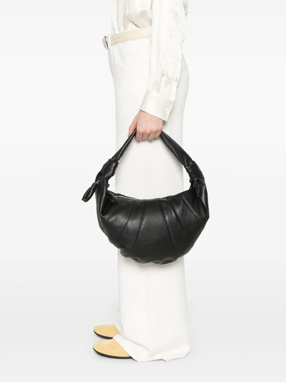 Lemaire Fortune Croissant Shoulder Bag — Same as shown — Size One Size — Side View