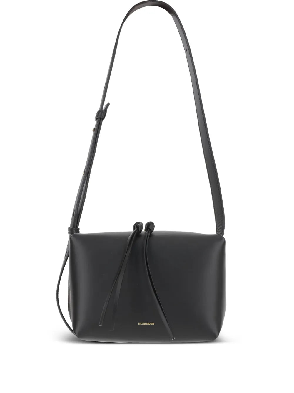 Jil Sander Leather Shoulder Bag — Same as shown — Size One Size — Front View