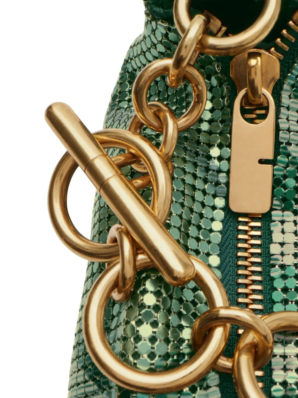 Burberry Chainmail Shoulder Bag — Same as shown — Size One Size — Top View