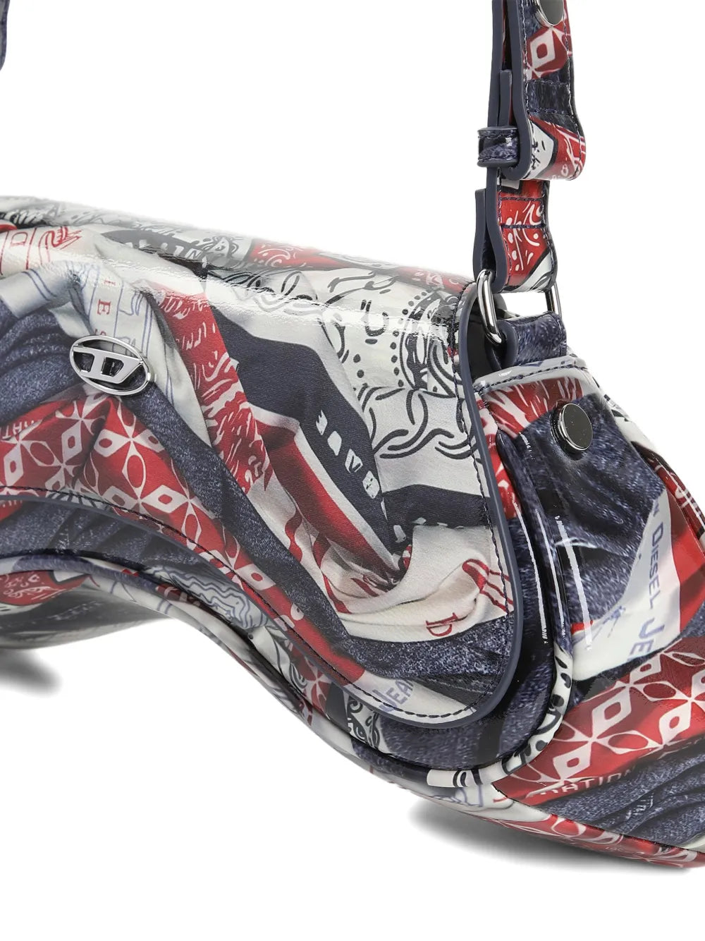 Diesel Play Shoulder Bag — Same as shown — Size One Size — Back View