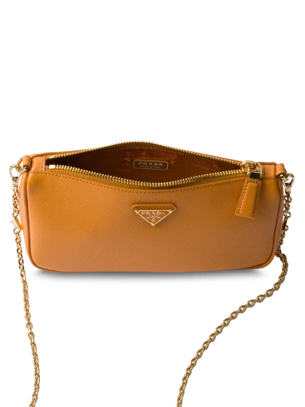 Prada Mini Saffiano Leather Shoulder Bag — Same as shown — Size One Size — Detail View
