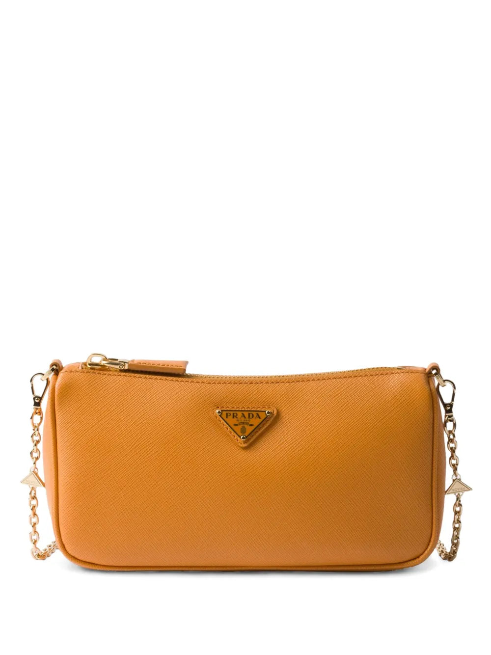Prada Mini Saffiano Leather Shoulder Bag — Same as shown — Size One Size — Front View