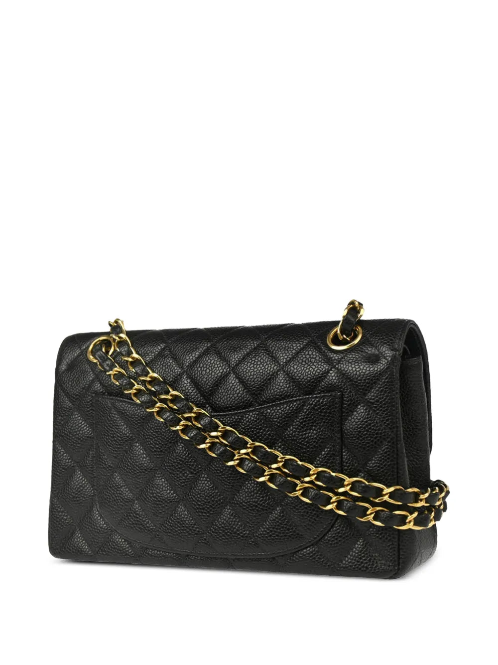 Chanel Pre Owned 2002 Small Classic Double Flap Shoulder Bag — Same as shown — Size One Size — Side View