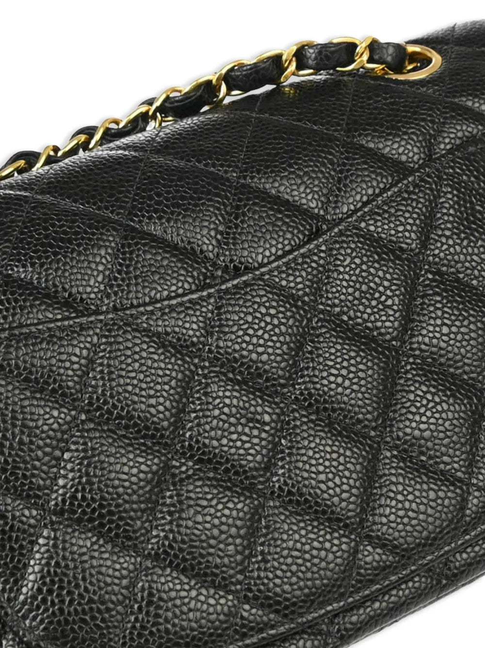 Chanel Pre Owned 2002 Small Classic Double Flap Shoulder Bag — Same as shown — Size One Size — Detail View