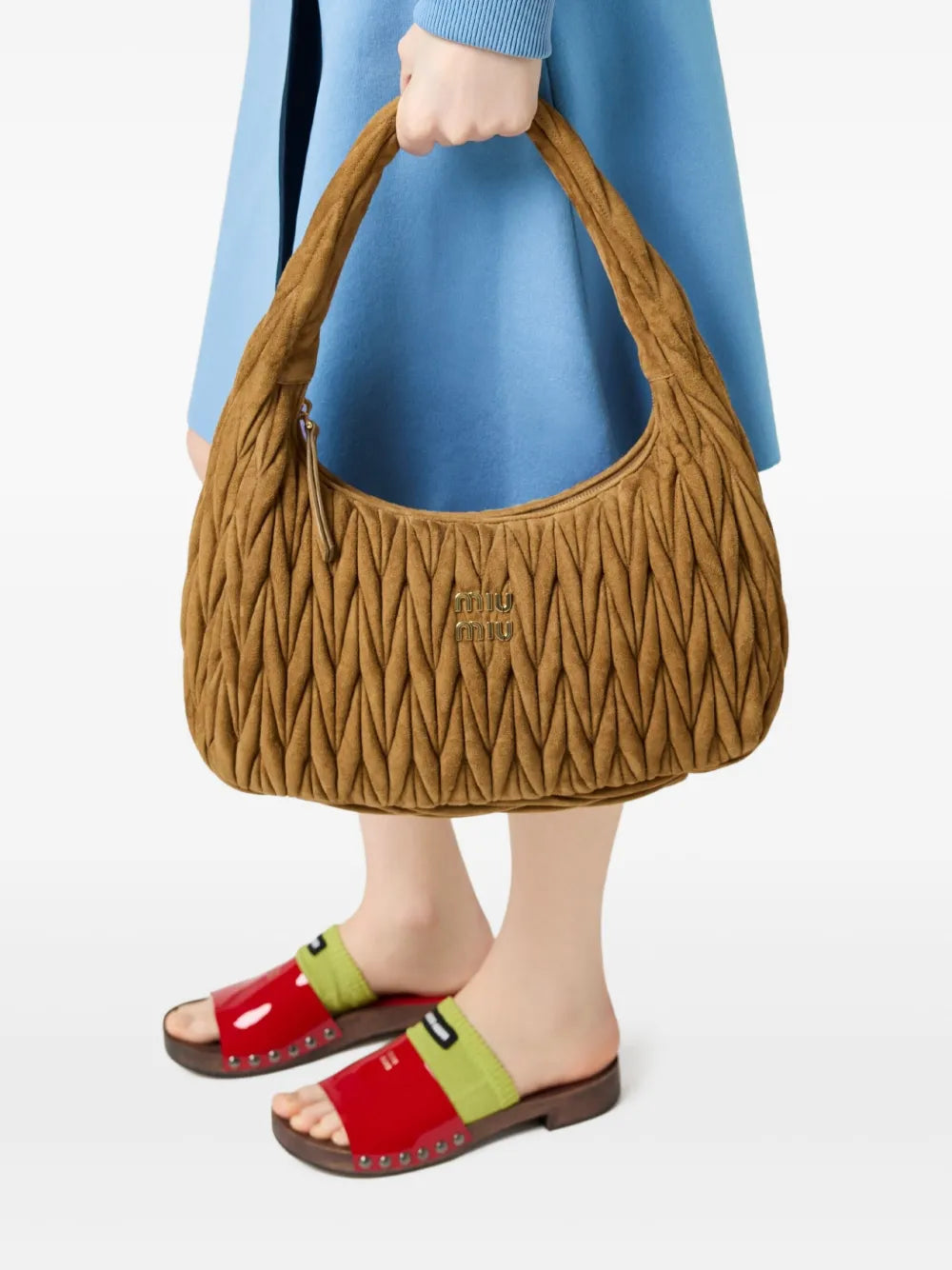 Miu Miu Wander Shoulder Bag — Same as shown — Size One Size — Side View