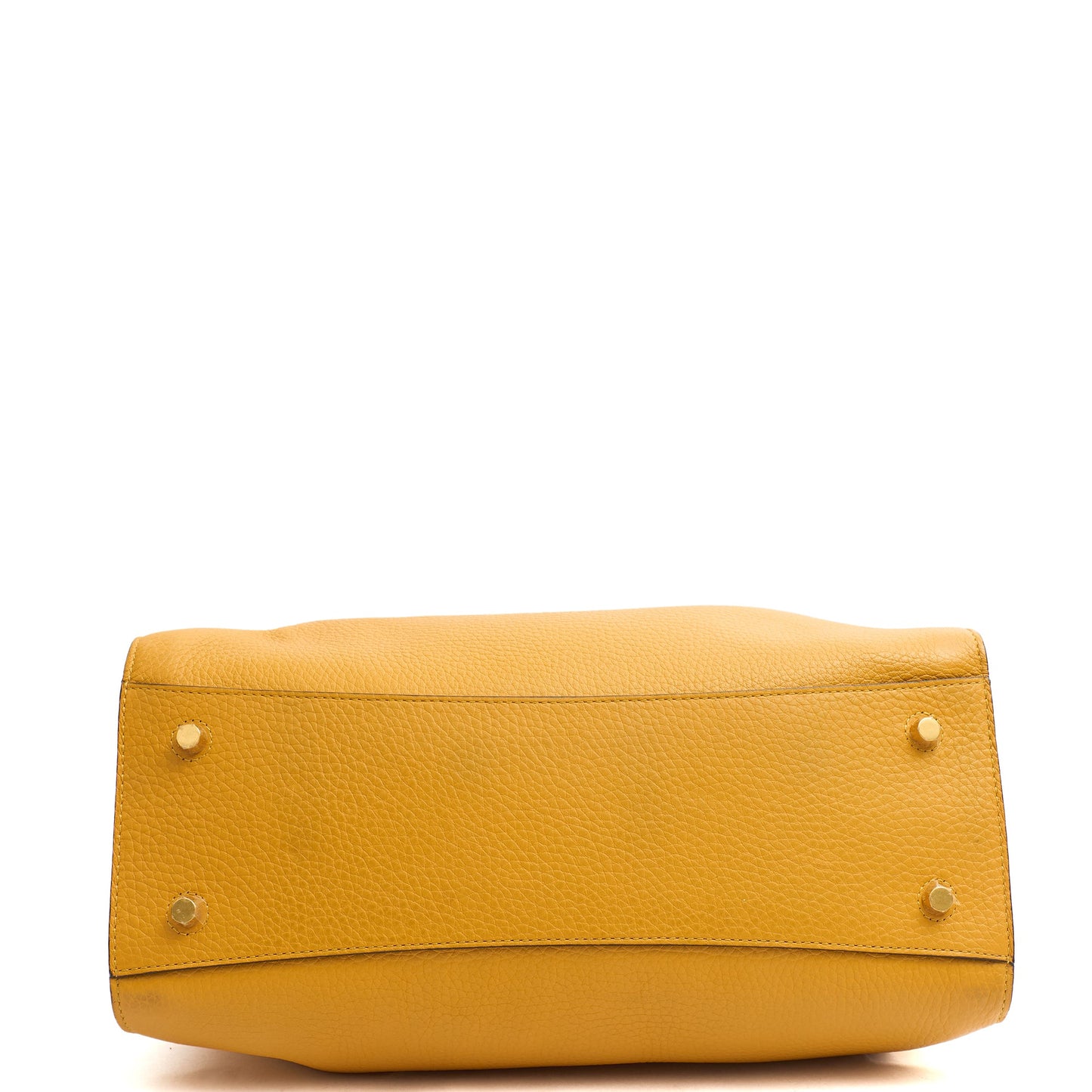 Mulberry Top Handle Iris in Deep Amber, Calfskin Leather — Alternate View 12