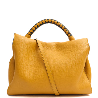 Mulberry Top Handle Iris in Deep Amber, Calfskin Leather — Alternate View 11