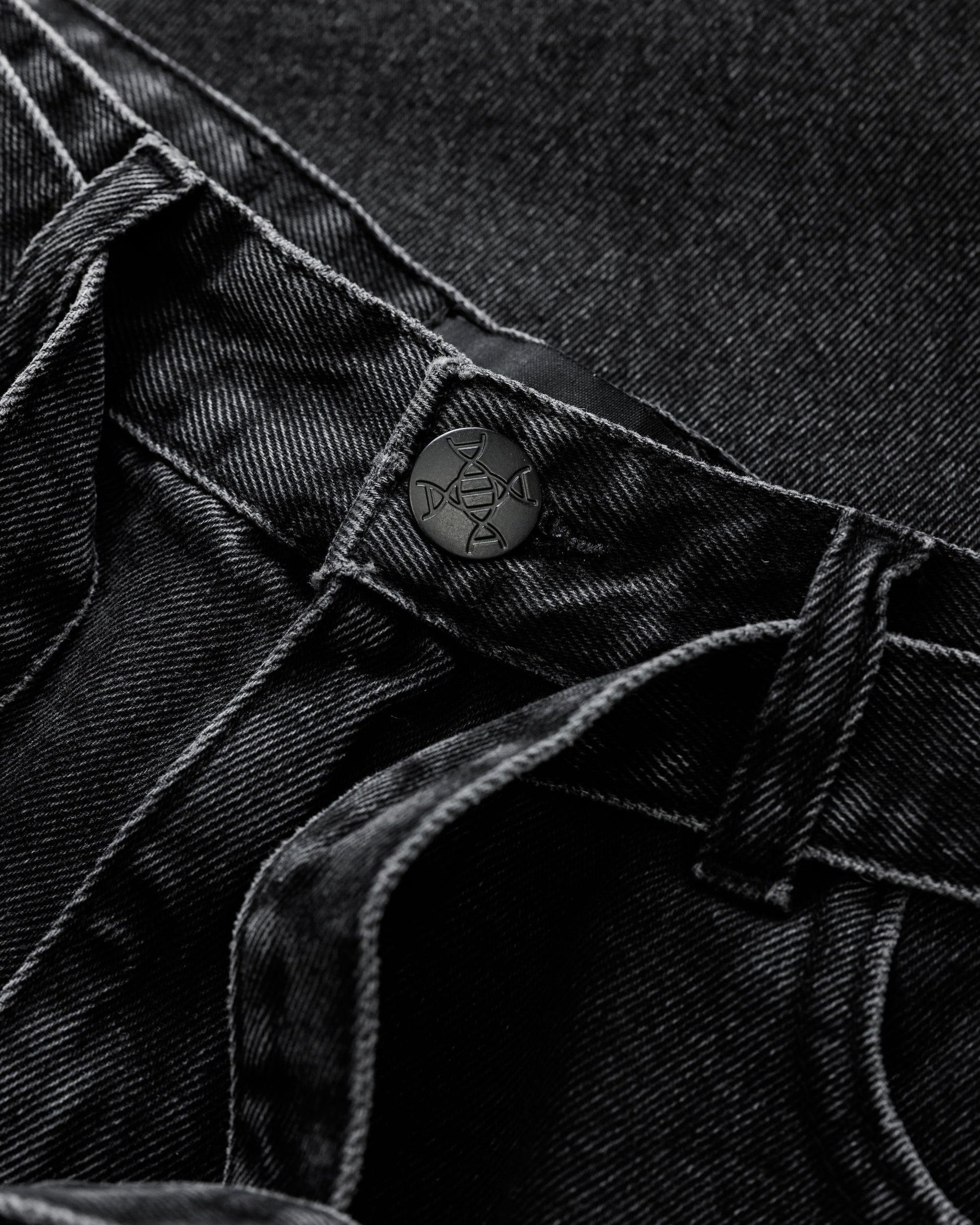 Benir Clothing Relaxed Denim - Blackout — XS — Side View