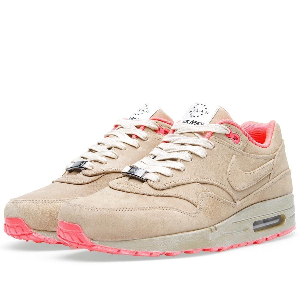 Nike Air Max 1 Milano QS Linen — UK 3 | EU 35.5 | US 3.5 — Side View