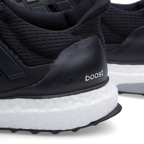 ADIDAS ULTRA BOOST M Core Black & White — UK 3.5 | EU 36 | US 4 — Side View