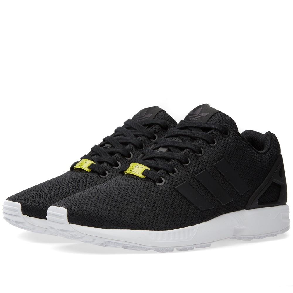 ADIDAS ZX FLUX Black & White — UK 3.5 | EU 36 | US 4 — Alternate View 7