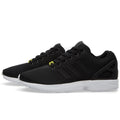 ADIDAS ZX FLUX Black & White — UK 3.5 | EU 36 | US 4 — Front View