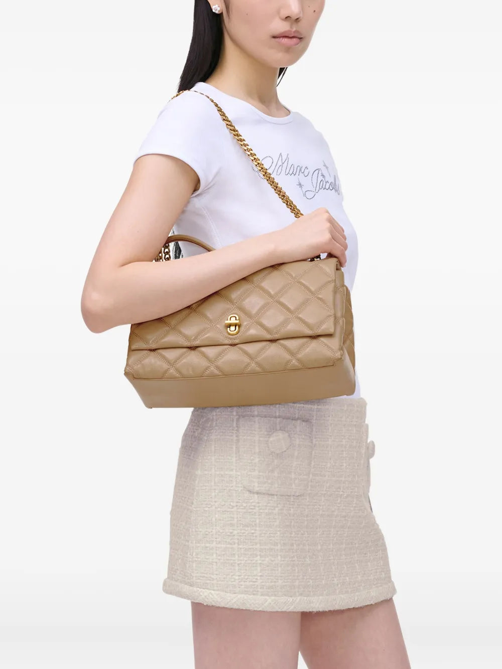 Marc Jacobs The Quilted Shoulder Bag — Same as shown — Size One Size — Back View
