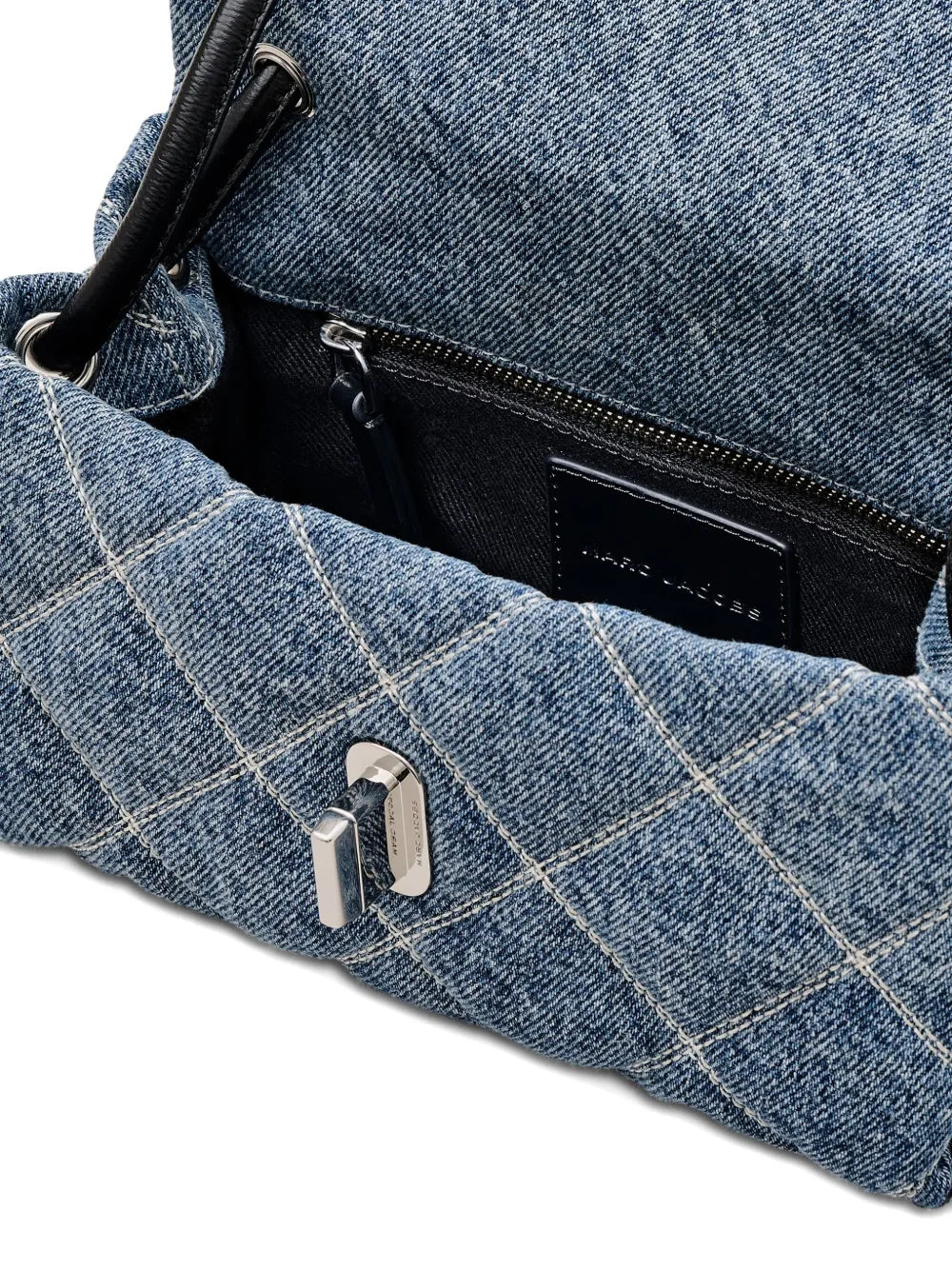 Marc Jacobs The Quilted Denim Mini Dual Shoulder Bag — Same as shown — Size One Size — Lifestyle View