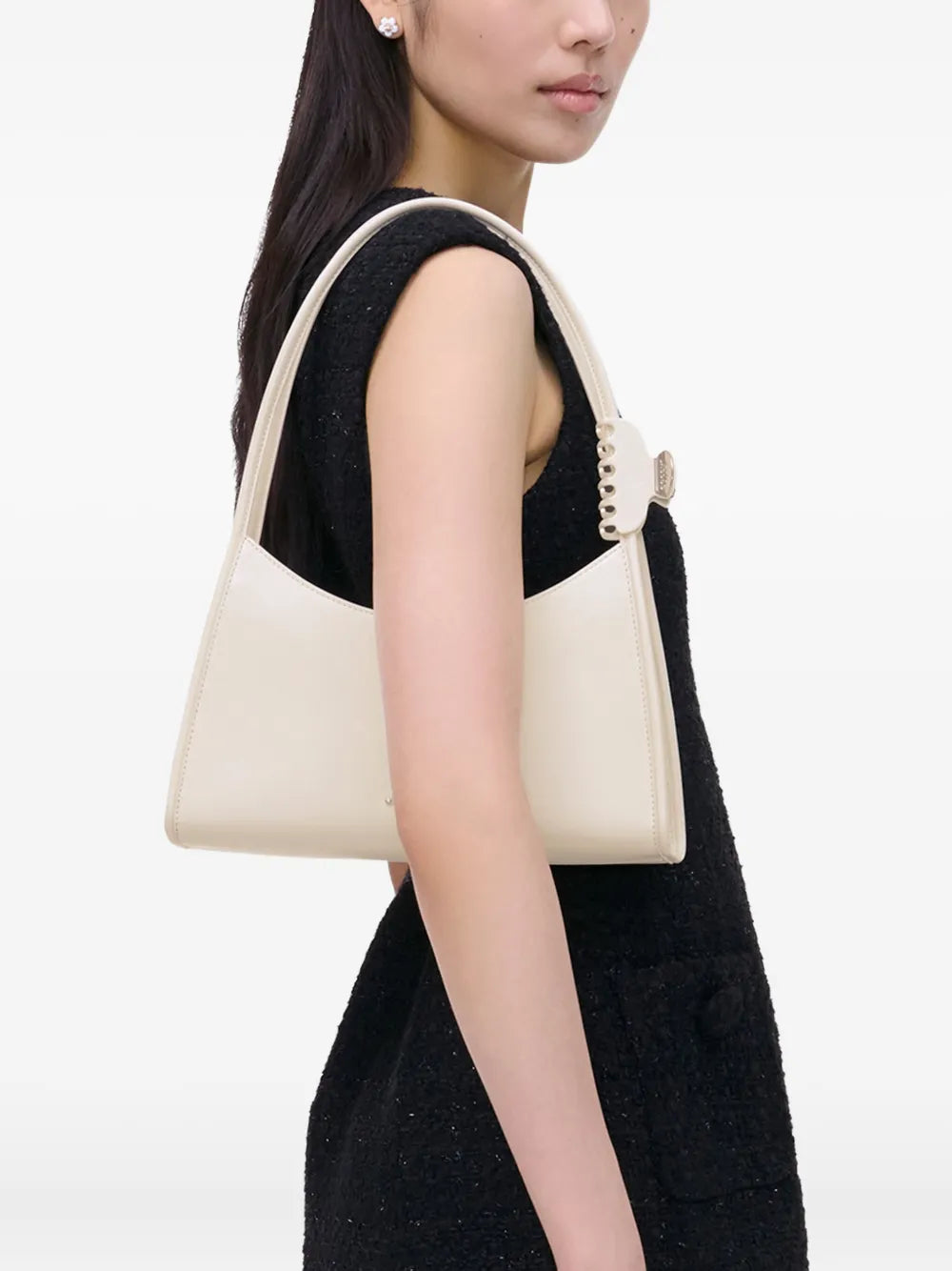 Marc Jacobs The Glam Claw Clip Shoulder Bag — Same as shown — Size One Size — Side View