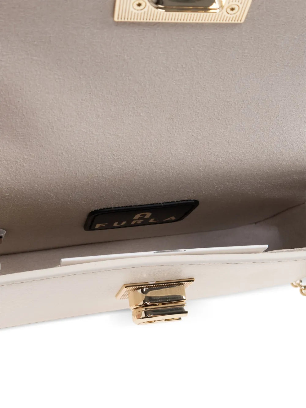 Furla Leather Shoulder Bag — Same as shown — Size One Size — Side View