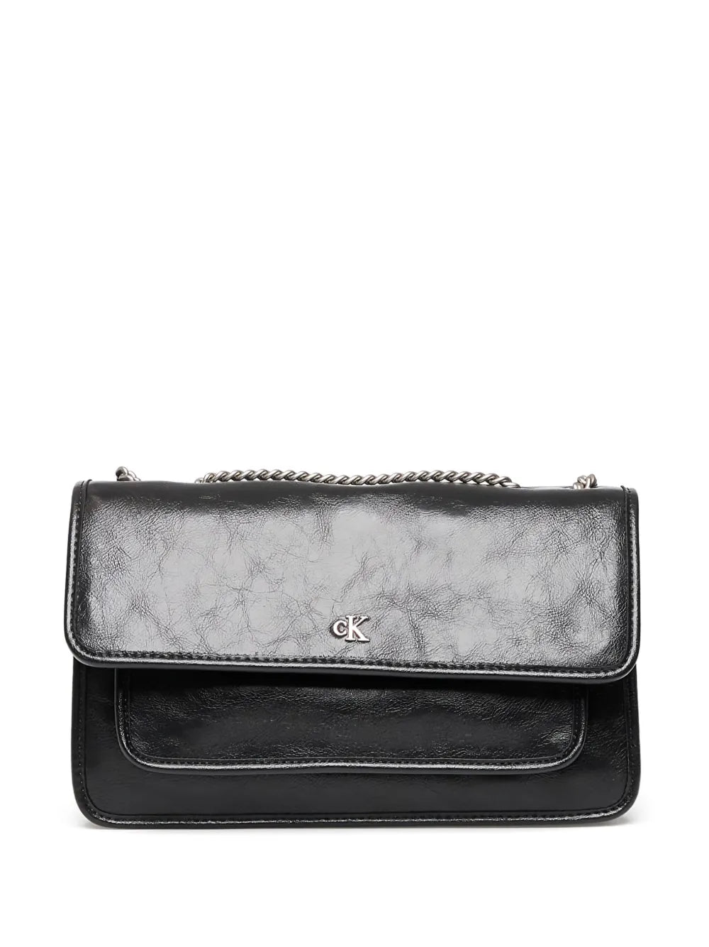 Calvin Klein Jeans Logo Lettering Shoulder Bag — Same as shown — Size One Size — Front View