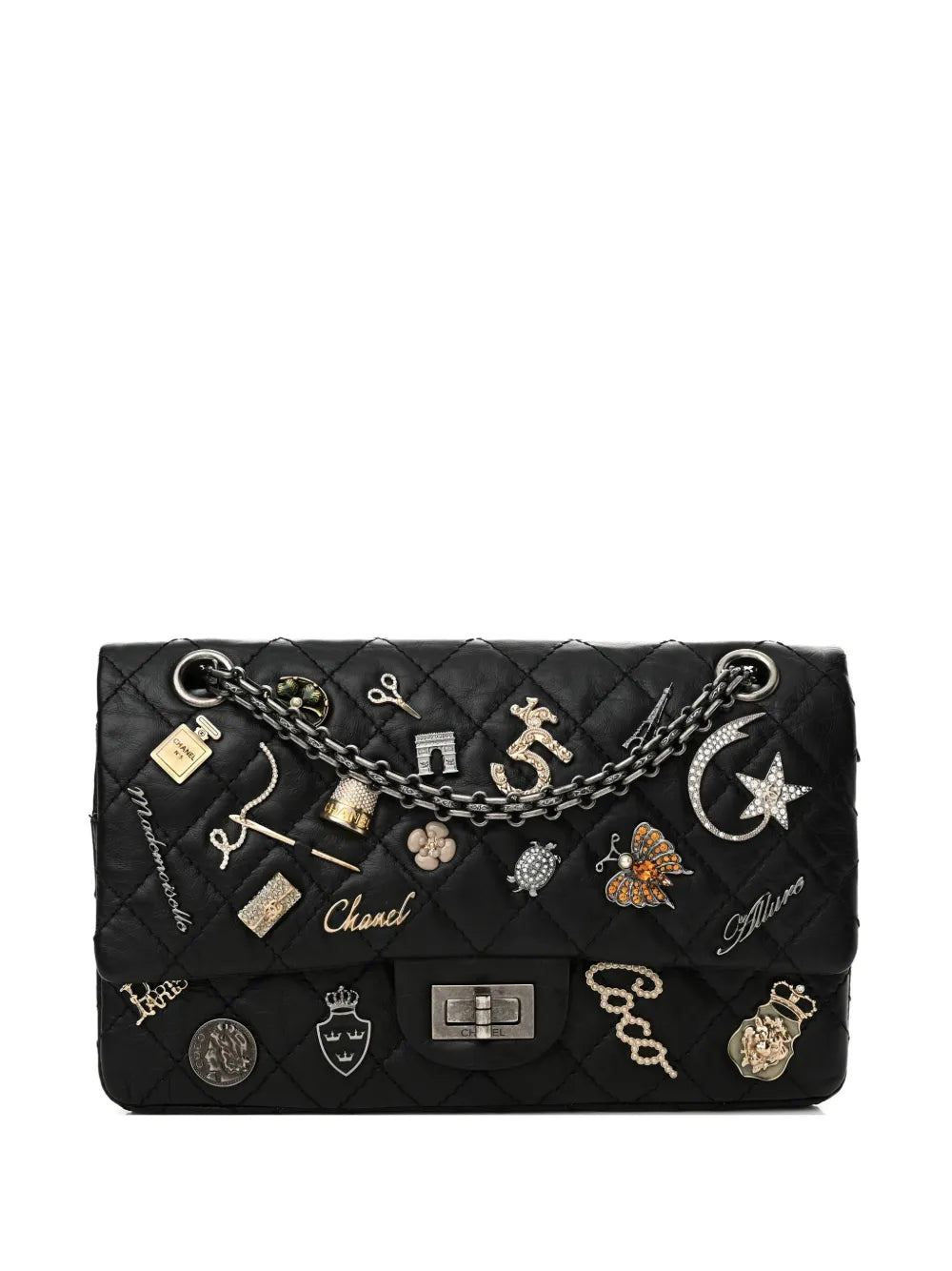 Chanel Pre Owned 2010S 255 Reissue Lucky Charms Shoulder Bag — Same as shown — Size One Size — Front View