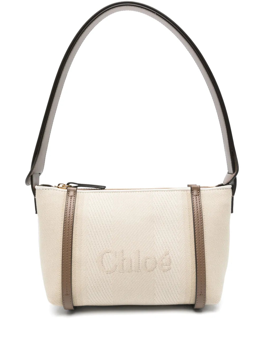 Chloe Logo Jacquard Shoulder Bag — Same as shown — Size One Size — Front View