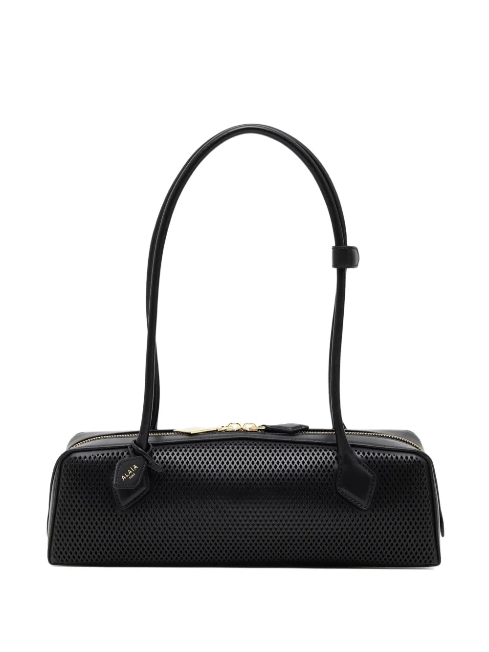 Alaia Medium Le Teckel Shoulder Bag — Same as shown — Size One Size — Front View