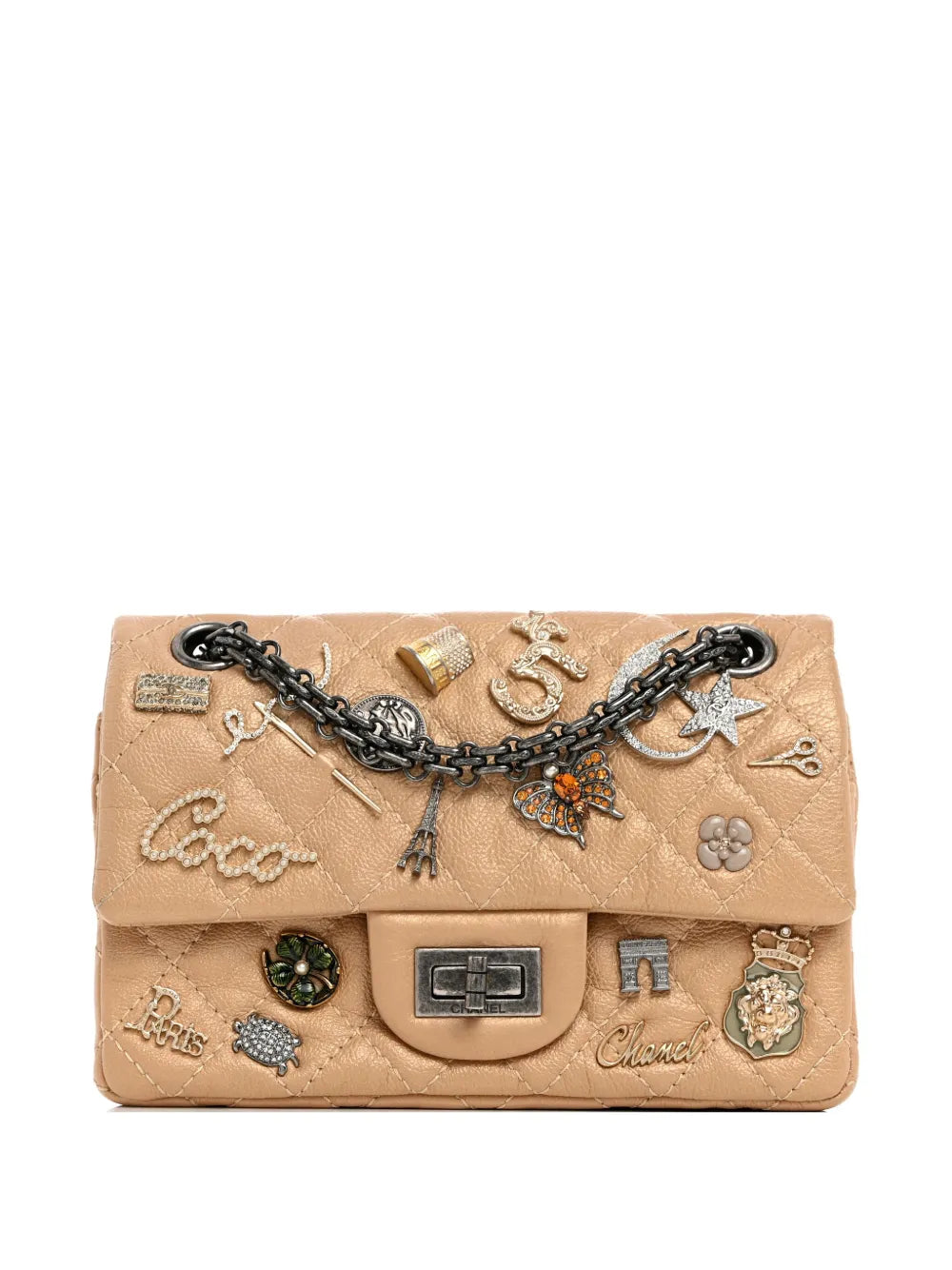 Chanel Pre Owned 255 Reissue Lucky Charm Shoulder Bag — Same as shown — Size One Size — Front View
