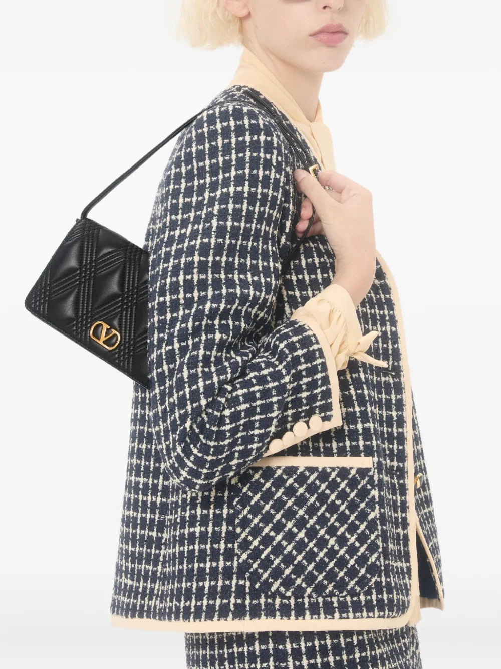 Valentino Garavani Mini Quiltie 67 Shoulder Bag — Same as shown — Size One Size — Side View