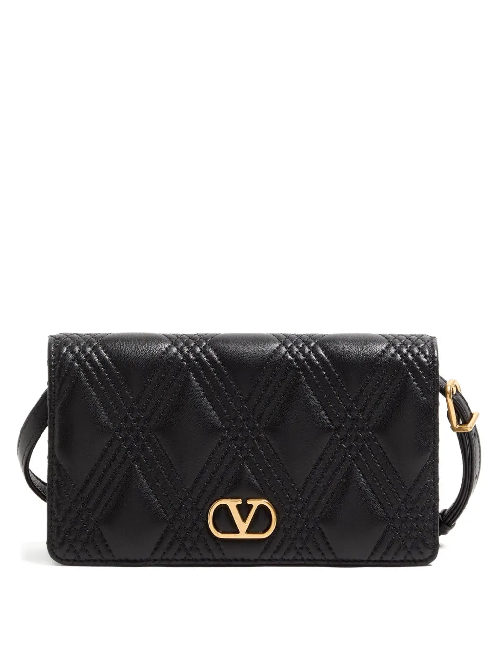 Valentino Garavani Mini Quiltie 67 Shoulder Bag — Same as shown — Size One Size — Front View