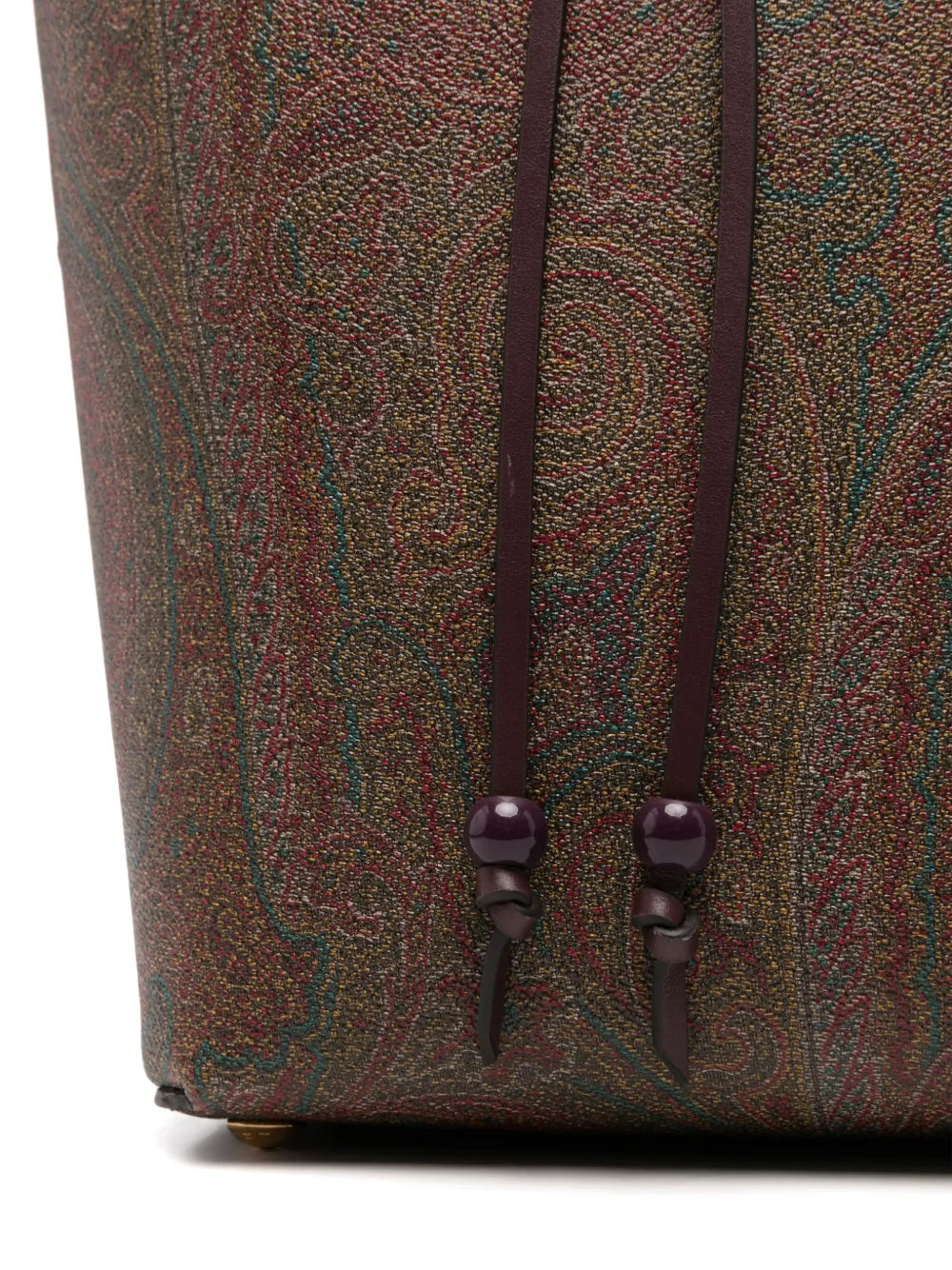 Etro Paisley Jacquard Shoulder Bag — Same as shown — Size One Size — Top View