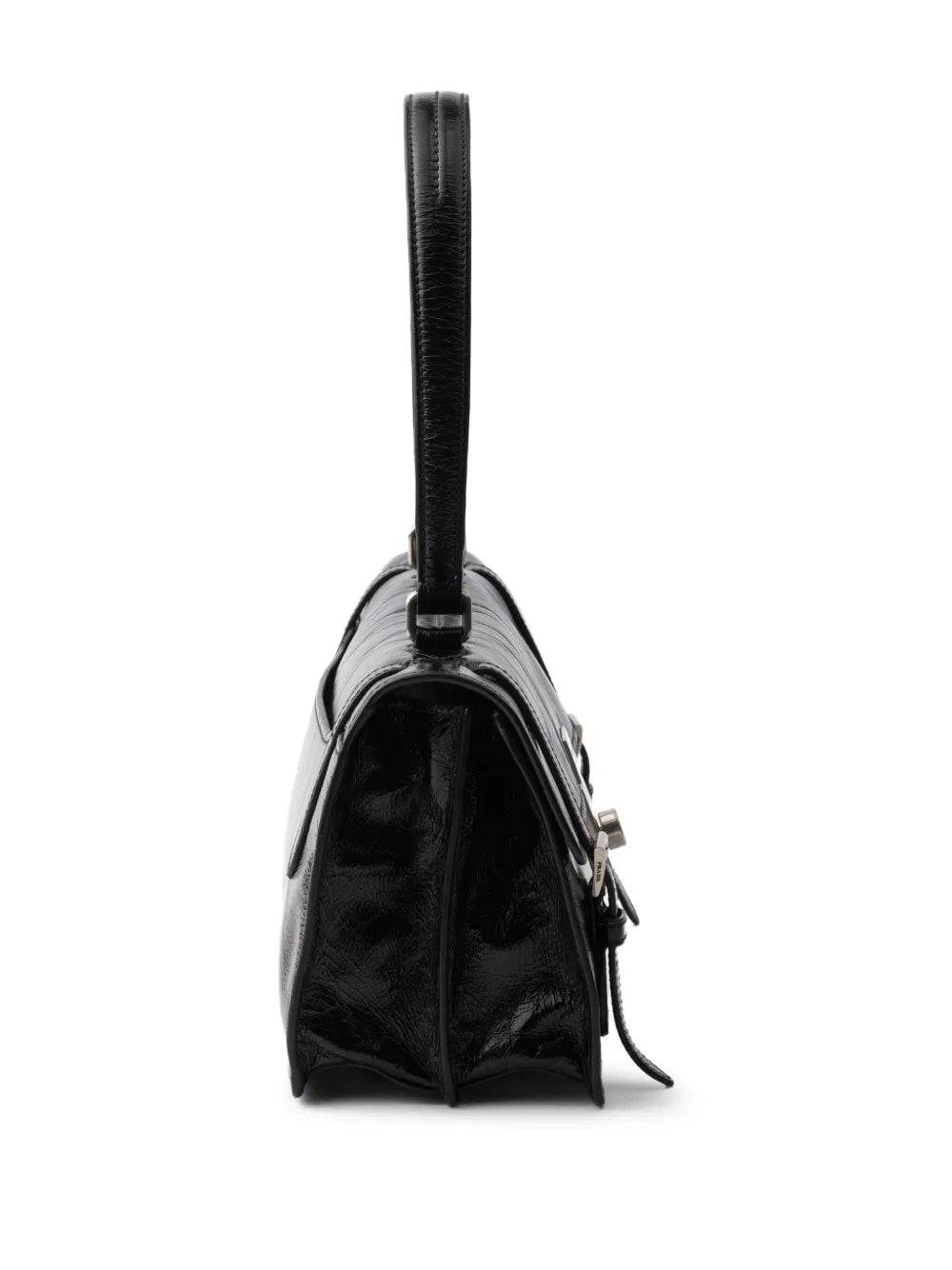 Prada Medium Leather Shoulder Bag — Same as shown — Size One Size — Top View