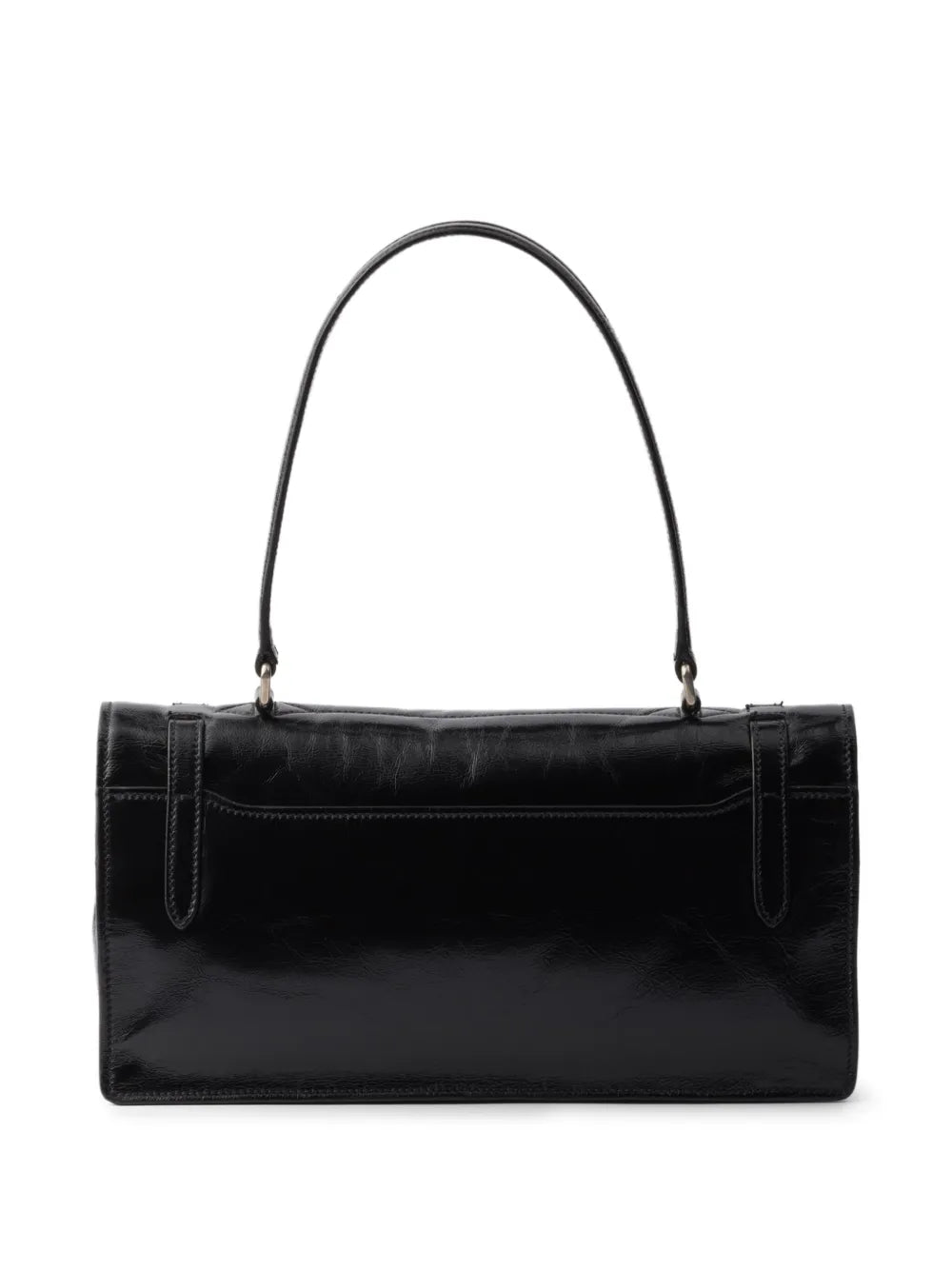 Prada Medium Leather Shoulder Bag — Same as shown — Size One Size — Side View