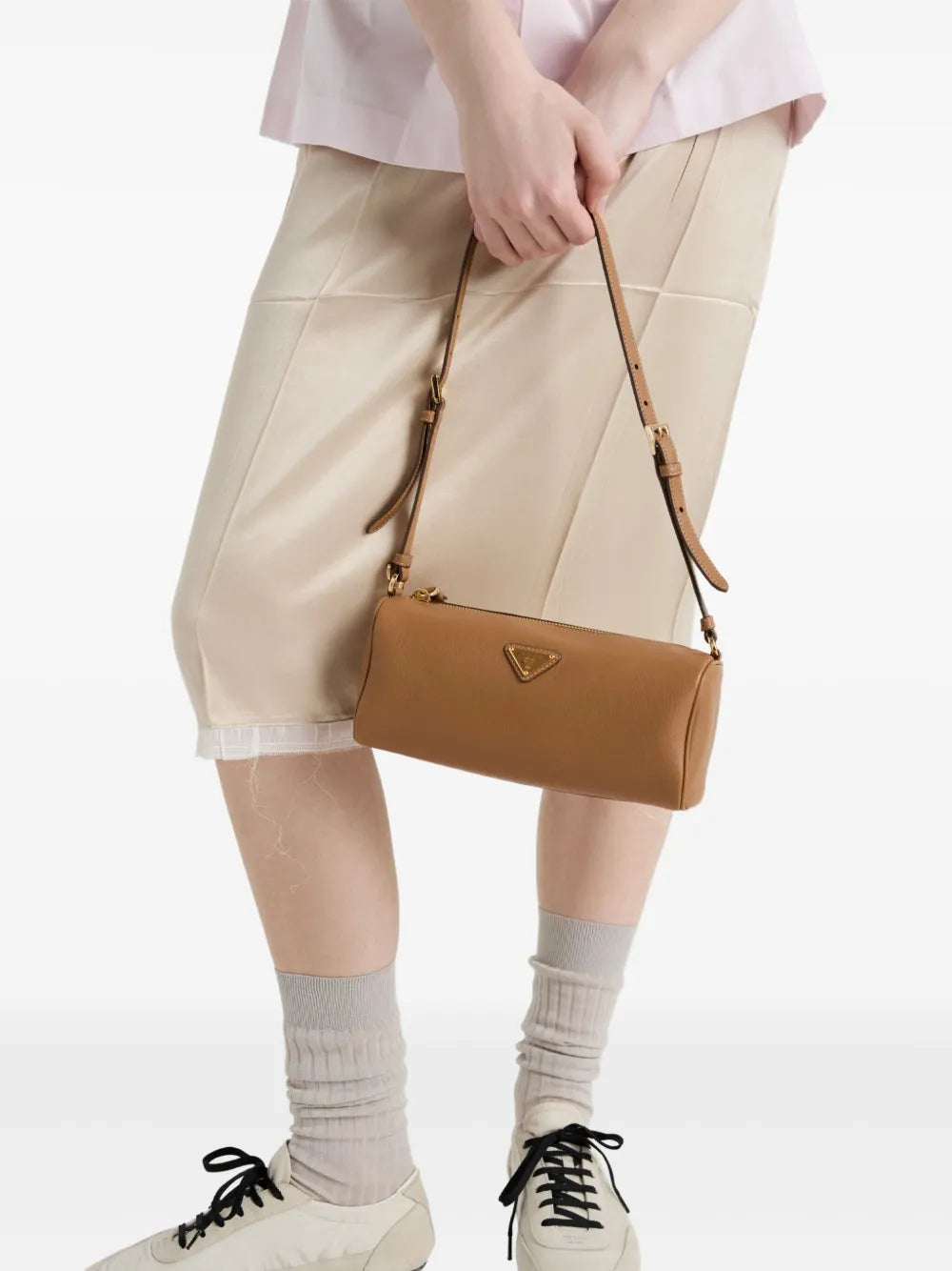 Prada Leather Shoulder Bag — Same as shown — Size One Size — Back View