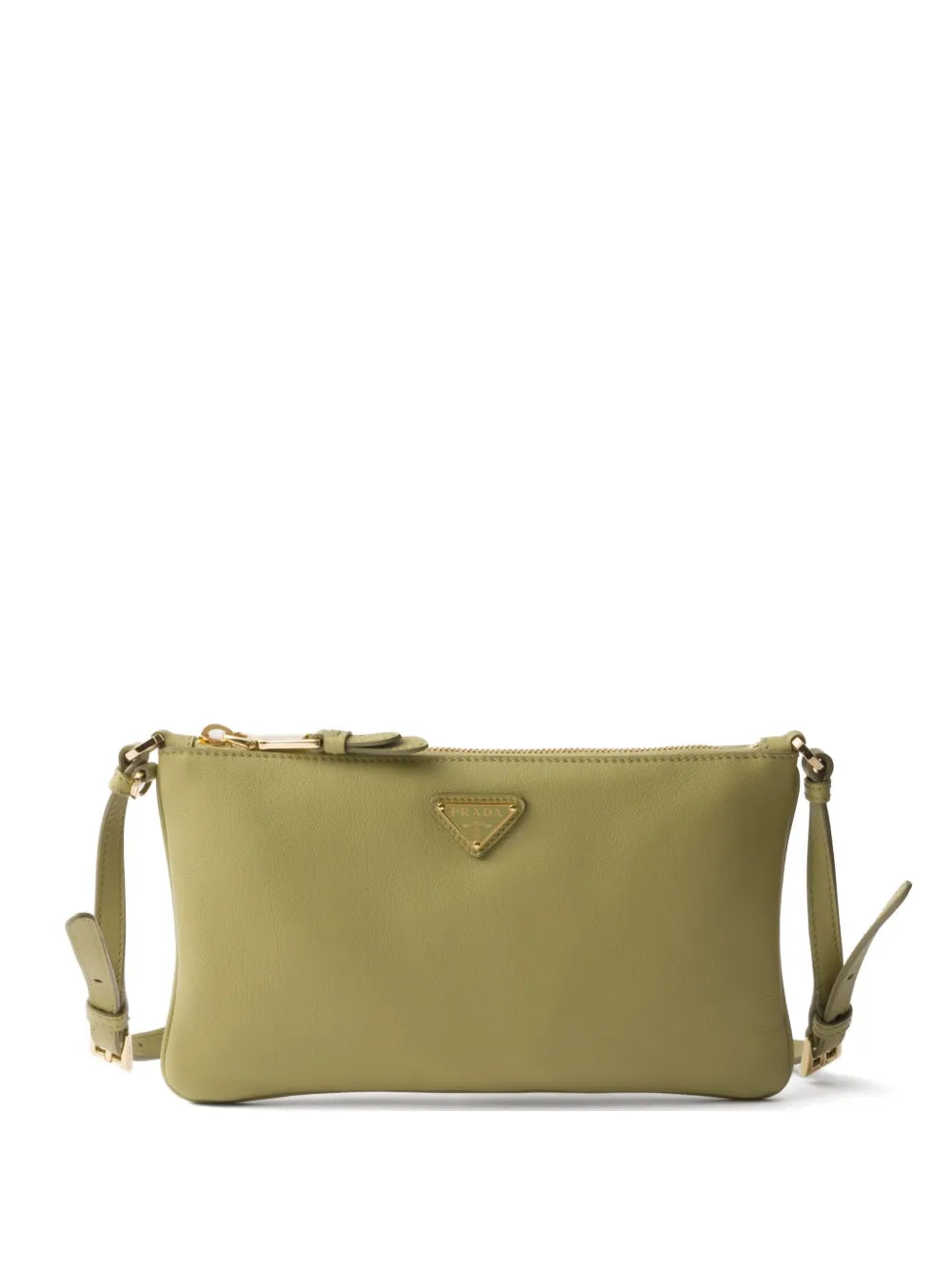 Prada Leather Shoulder Bag — Same as shown — Size One Size — Front View