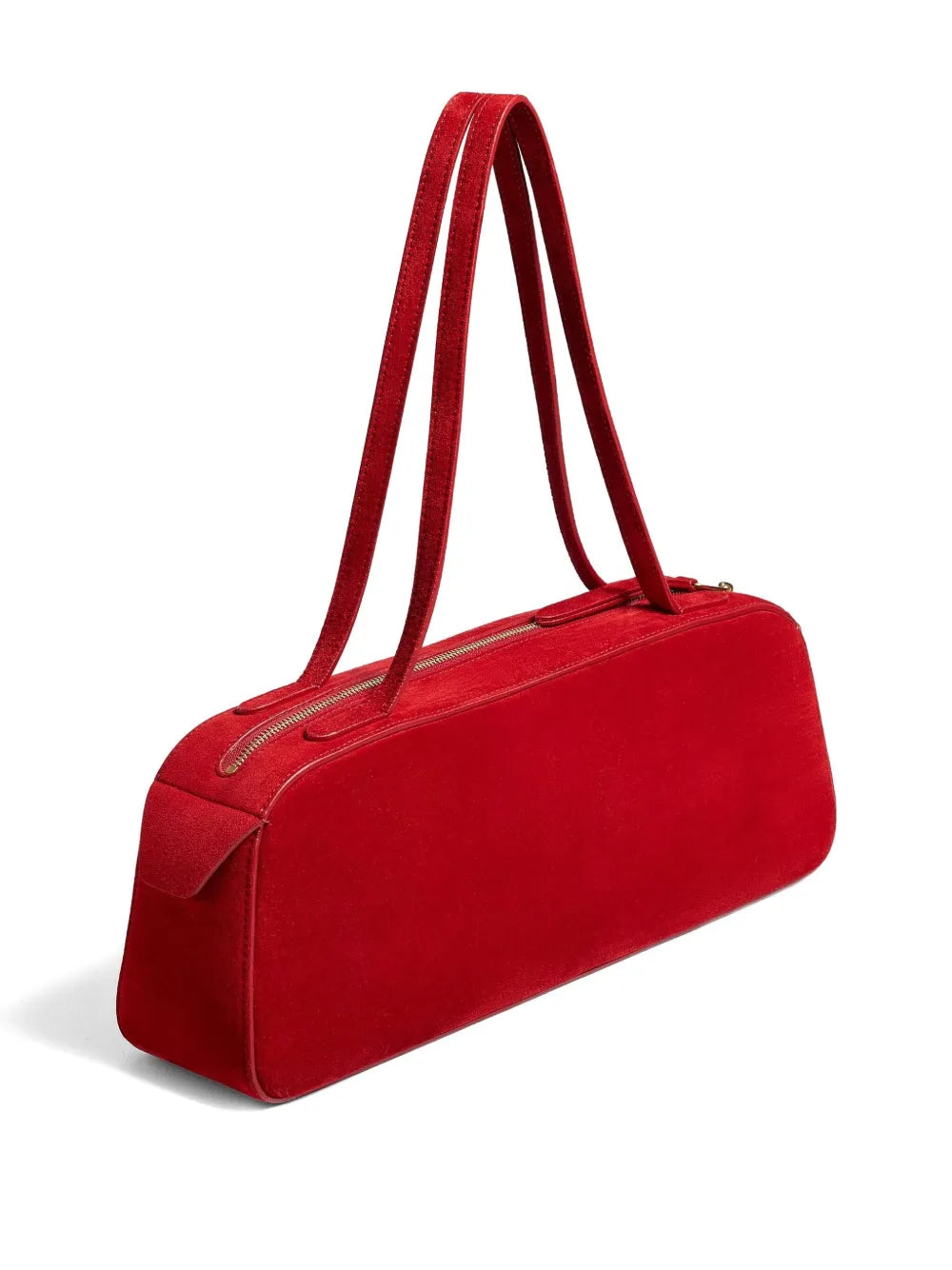 Khaite Simona Suede Shoulder Bag — Same as shown — Size One Size — Detail View
