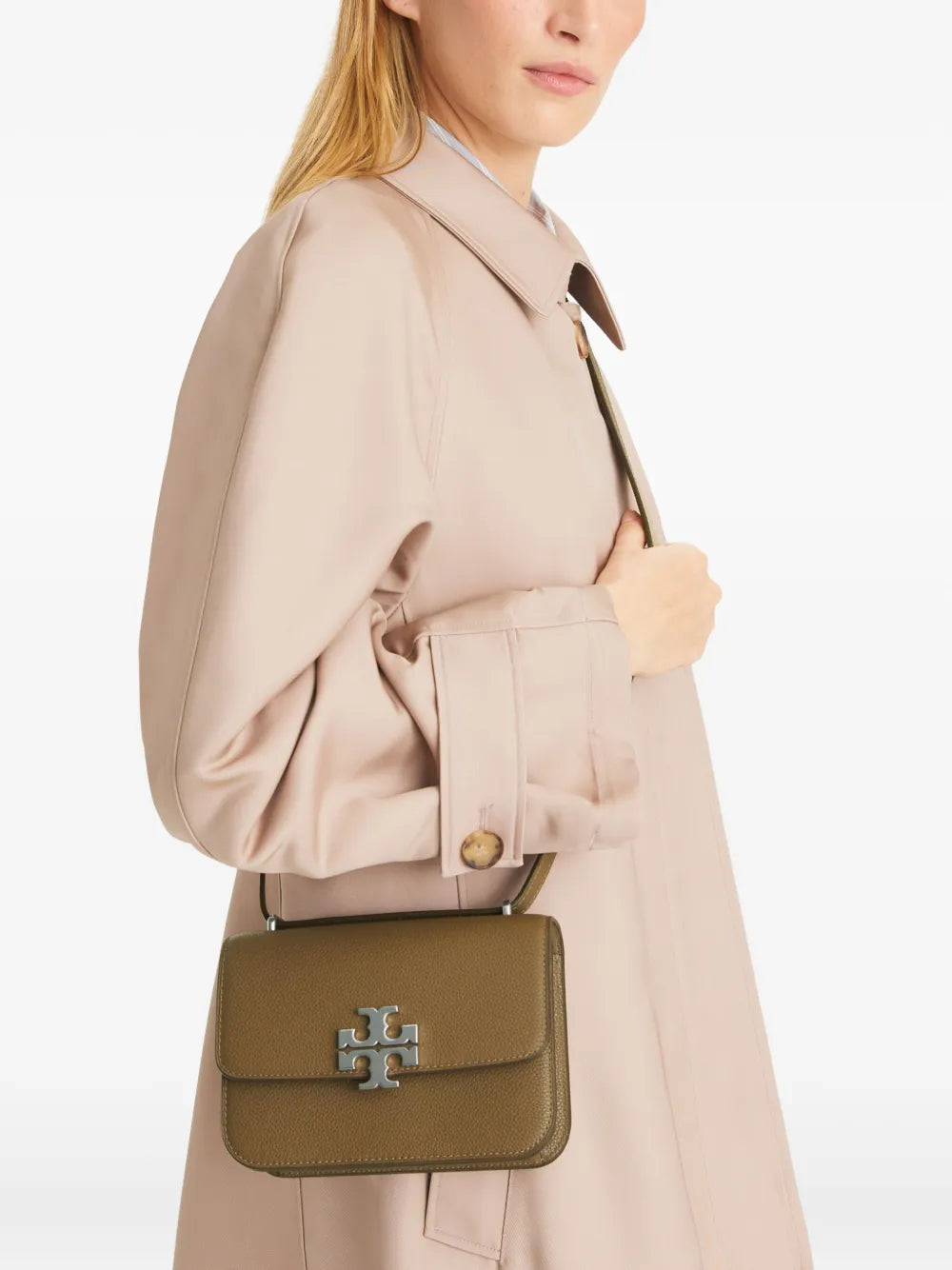 Tory Burch Small Eleanor Convertible Shoulder Bag — Same as shown — Size One Size — Side View