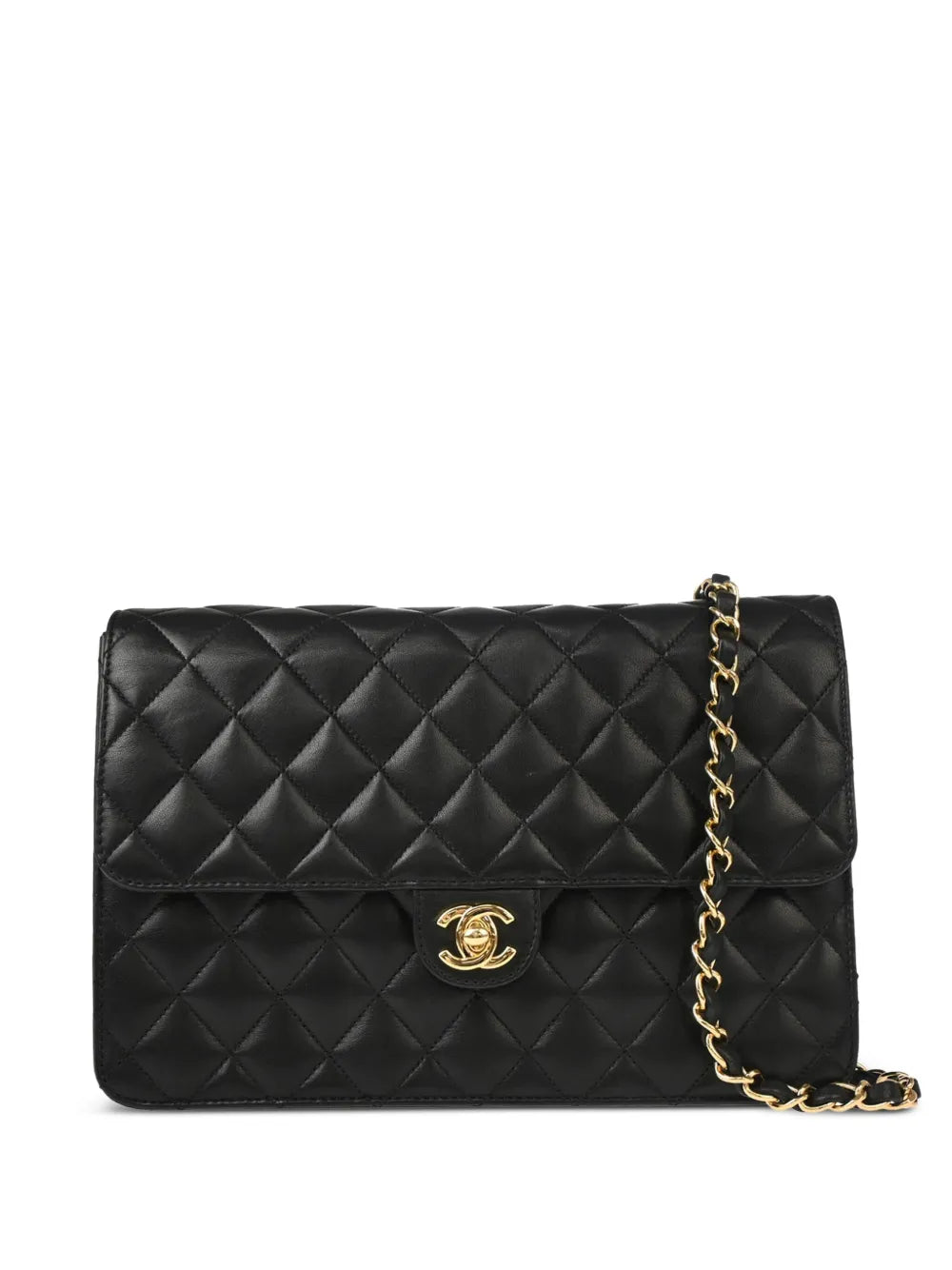 Chanel Pre Owned 2008 Medium Half Flap Shoulder Bag — Same as shown — Size One Size — Front View