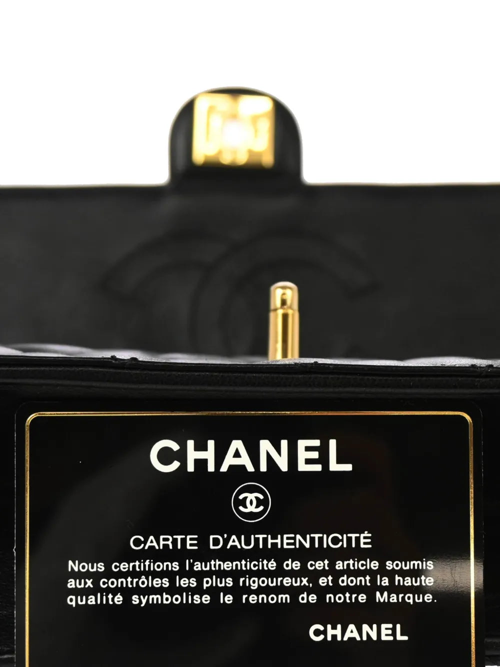 Chanel Pre Owned 2008 Medium Half Flap Shoulder Bag — Same as shown — Size One Size — Lifestyle View