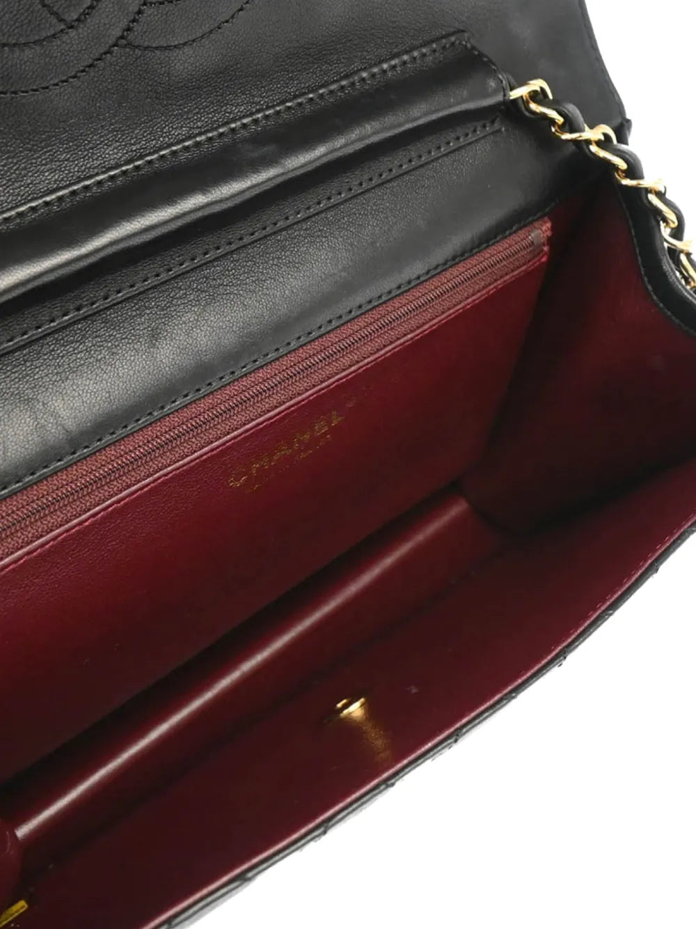 Chanel Pre Owned 2008 Medium Half Flap Shoulder Bag — Same as shown — Size One Size — Detail View