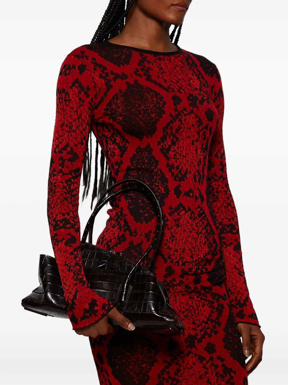 The Attico Small La Passeggiata Shoulder Bag — Same as shown — Size One Size — Back View