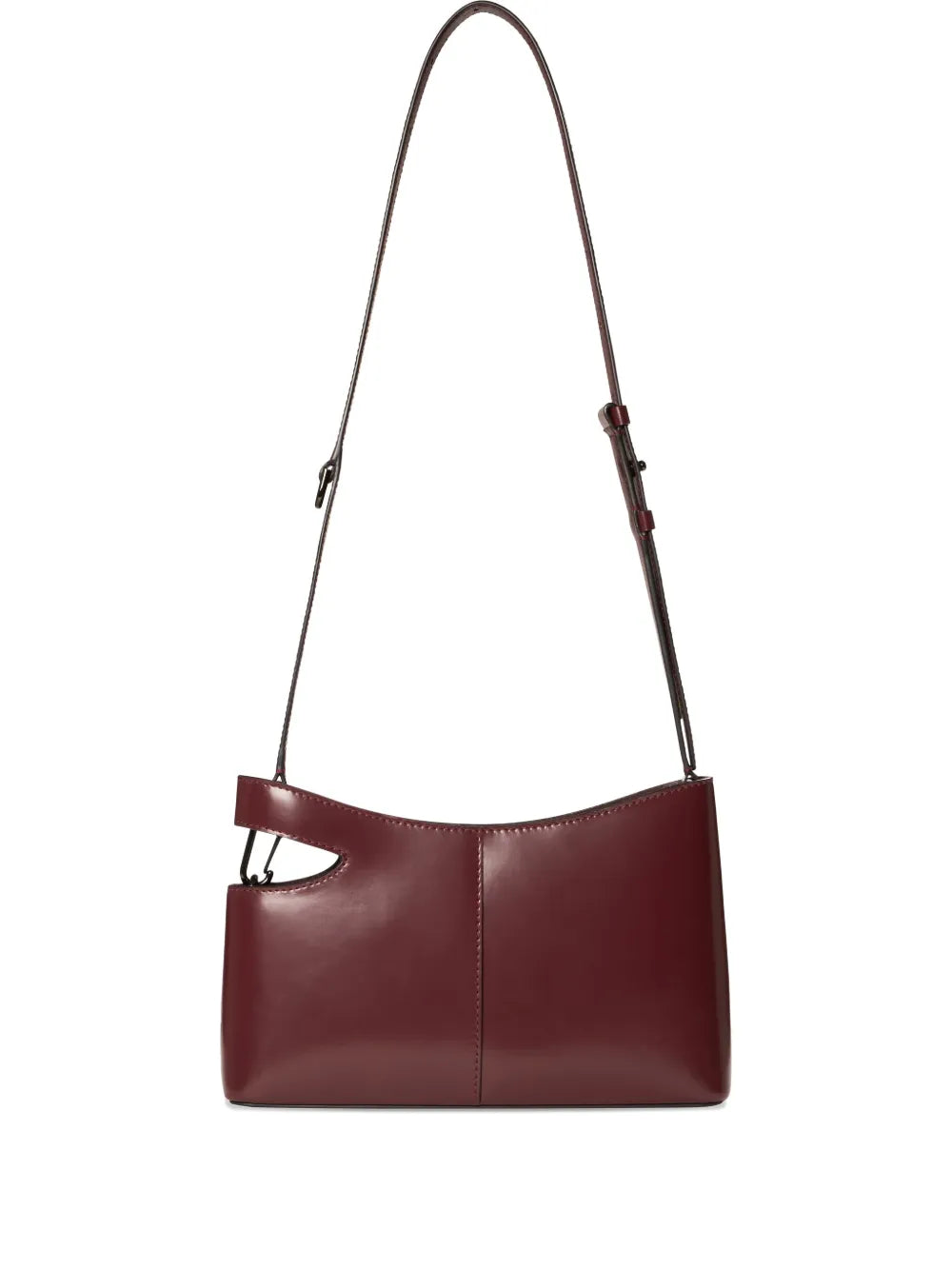 Lgn Louis Gabriel Nouchi Brief Cut Out Leather Shoulder Bag — Same as shown — Size One Size — Front View