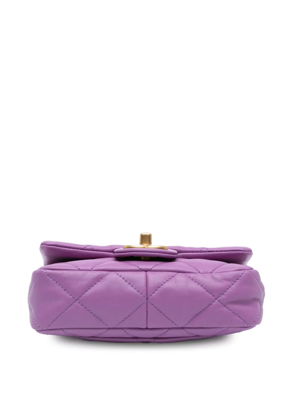Chanel Pre Owned 2021 2024 Mini Quilted Lambskin Funky Town Flap Shoulder Bag — Same as shown — Size One Size — Back View