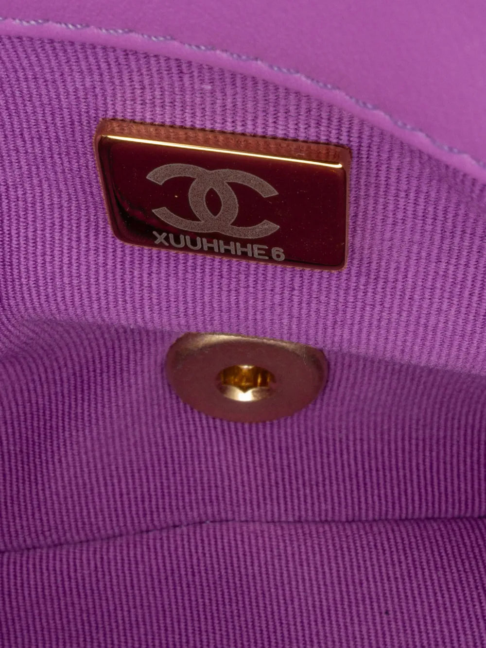 Chanel Pre Owned 2021 2024 Mini Quilted Lambskin Funky Town Flap Shoulder Bag — Same as shown — Size One Size — Detail View