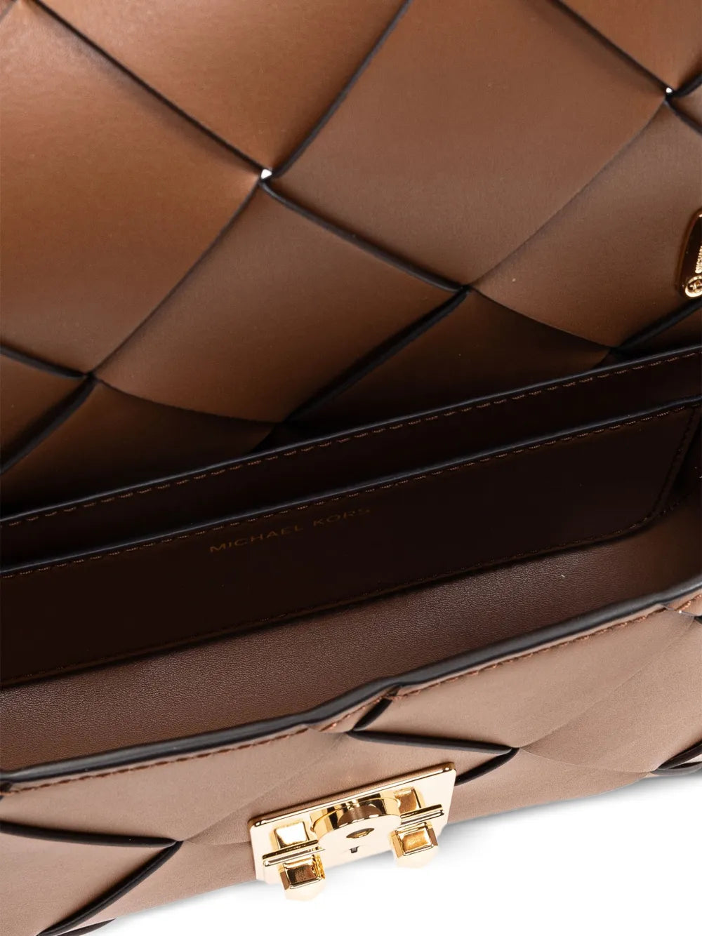 Michael Michael Kors Leather Shoulder Bag — Same as shown — Size One Size — Detail View